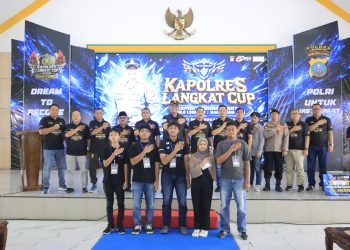 Ratusan Pelajar Ramaikan Turnamen Mobile Legends Kapolres Langkat Cup 2026