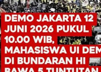 Polda Metro Jaya Turunkan 4151 Personil dan 500 Personil TNI Tuk Mengawal Aksi Demo BEM UI di Bundaran HI