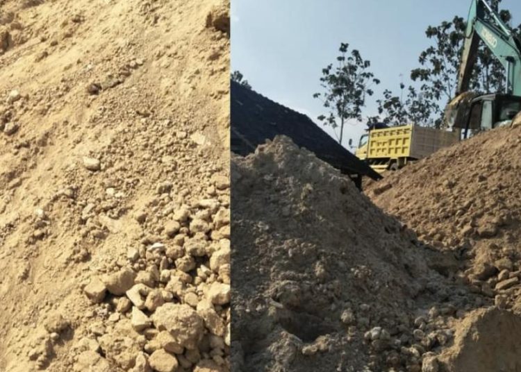 Tambang Baru Pasir Silika Di Duga Tak Berizin Di Desa Wukirharjo, Kecamatan Parengan, Kabupaten Tuban.