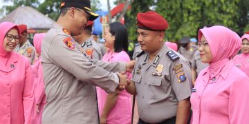53 Personel Polres Langkat Naik Pangkat, Kapolres: Jadikan Amanah untuk Meningkatkan Pelayanan kepada Masyarakat