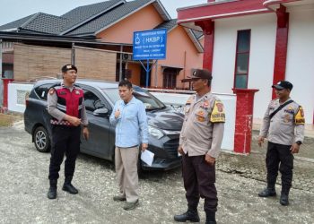 Polsek Pangkalan Susu Polres Langkat Hadirkan Rasa Aman Lewat Program Minggu Kasi dan Pengamanan Ibadah Gereja
