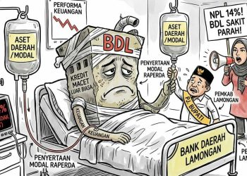 Kondisi Bank Daerah Lamongan (BDL) Dalam Keadaan Tidak Sehat