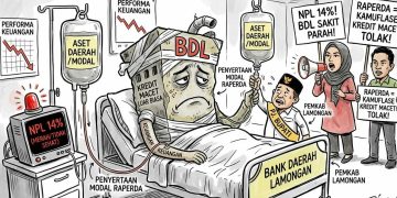 Kondisi Bank Daerah Lamongan (BDL) Dalam Keadaan Tidak Sehat