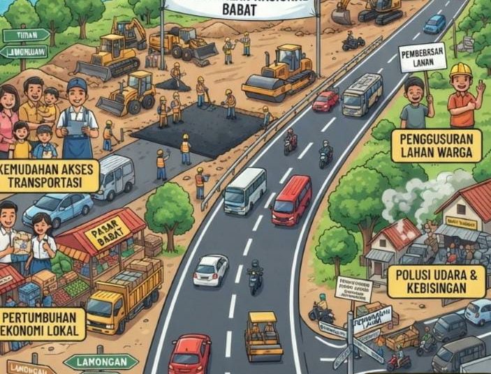 *Rencana Pembangunan Jalan Nasional di Babat dan Berbagai Dampaknya* .