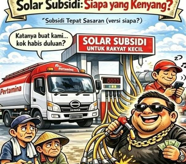 Lagi dan Lagi Para Mafia BBM Bersubsidi Jenis Solar dan Pertalite Kuras Habis Setiap Hari
