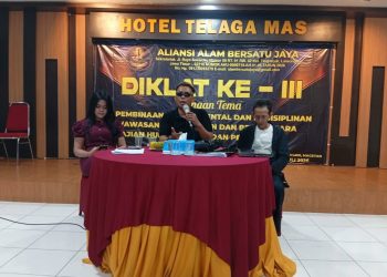 Diklat Ke-3 Aliansi Alam Bersatu Jaya Sukses Digelar di Telaga Sarangan Magetan
