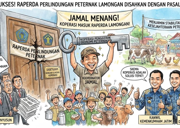 *Perjuangan JAMAL Masukkan Pasal Koperasi Temukan Titik Terang.*
