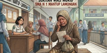 Jeritan Wali Murid SMAN 1 Mantup Lamongan