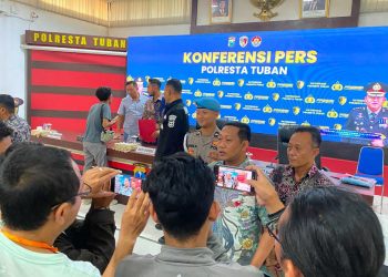 Baru Dua Hari Terima Jabatan Kapolres Tuban Kombespol Jazuli Dani Irawan S.I.K. Langsung Tunjukkan Komitmenya Dalam Jaga Keamanan Ketertiban