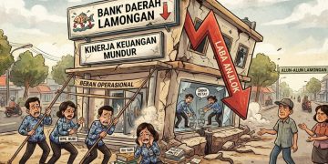NPL 14 % Kemunduran Kinerja Keuangan Bank Daerah Lamongan