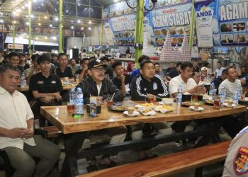 Kapolres Langkat Nobar Final Piala Dunia Bersama Masyarakat, Perkuat Sinergitas Melalui Kebersamaan