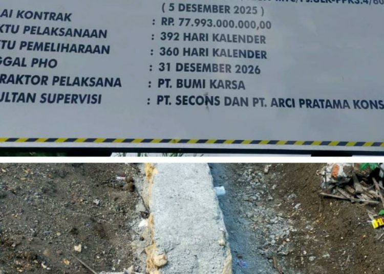 Kinprojamin Akan Melaporkan Di Kajati Sulsel,PT Bumi Karsa, Proyek Preservasi Ujung Lamuru Koppe Kabupaten Bone