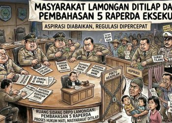 Masyarakat Lamongan Ditilap Dalam 5 (lima) Raperda Inisiatif Eksekutif
