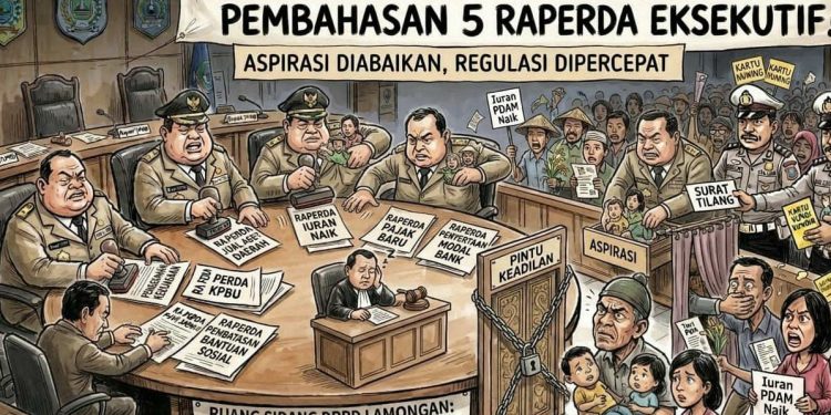 Masyarakat Lamongan Ditilap Dalam 5 (lima) Raperda Inisiatif Eksekutif