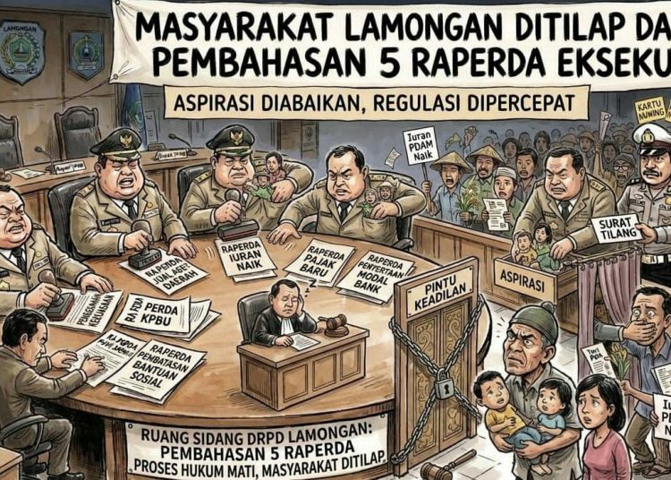 Masyarakat Lamongan Ditilap Dalam 5 (lima) Raperda Inisiatif Eksekutif