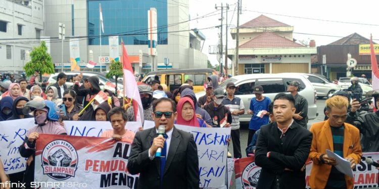 Aliansi Pemuda Silampari Menggugat Desak Polres Lubuklinggau Tegakkan Hukum Tanpa Intervensi, Proses Dugaang Penyerobotan Tanah Milik Masyarakat