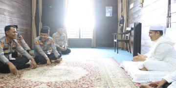 Pererat Silaturahmi dengan Ulama, KA SPN Polda Sumut dan Kapolres Langkat Kunjungi Madrasah Tuan Guru Besilam
