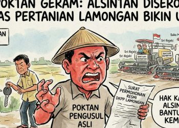 Pengalihan Bantuan COMBI Oleh Dinas Pertanian Lamongan, 3 Poktan Geram