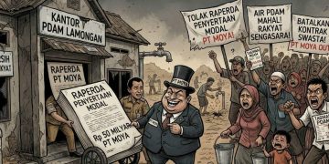 Tolak Raperda Penyertaan Modal PDAM Lamongan Dari Perusahaan Swasta PT MOYA