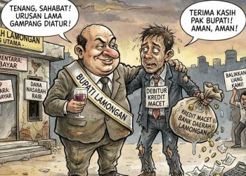 Hubungan Orang Nomer 1 di Lamongan Dengan Kredit Macet Bank Daerah