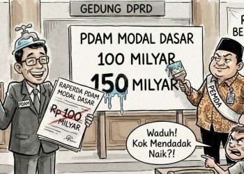 Kejanggalan Rancangan PERDA PDAM Lamongan, Dari 100 Milyar Rupiah Tiba-tiba Menjadi 150 Milyar