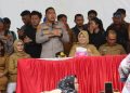 Kapolres Langkat Hadiri Aksi Penyampaian Aspirasi Korban Banjir Besitang, Polri Kawal Aspirasi Masyarakat Secara Humanis