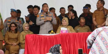 Kapolres Langkat Hadiri Aksi Penyampaian Aspirasi Korban Banjir Besitang, Polri Kawal Aspirasi Masyarakat Secara Humanis