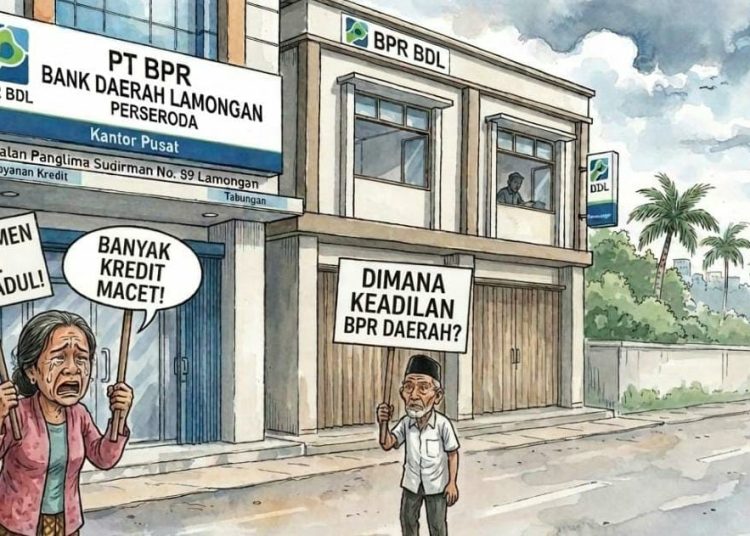 Masyarakat Resah Terhadap Bank Daerah Lamongan