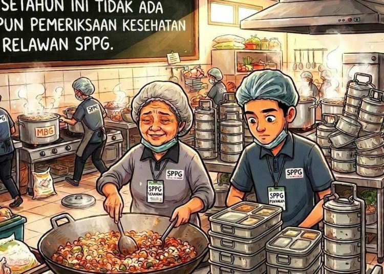 Sudah Setahun Ini Tidak Ada Sekalipun Pemeriksaan Kesehatan Untuk Relawan SPPG