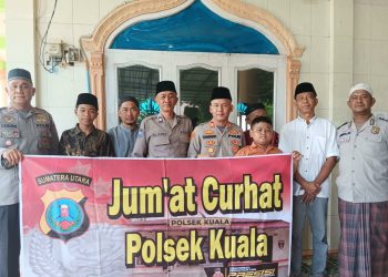 Polsek Kuala Gelar Jumat curhat, Serap Aspirasi dan Perkuat Kedekatan dengan Masyarakat