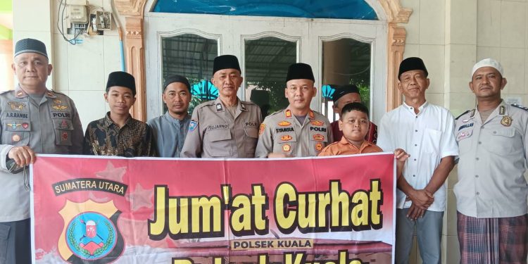 Polsek Kuala Gelar Jumat curhat, Serap Aspirasi dan Perkuat Kedekatan dengan Masyarakat