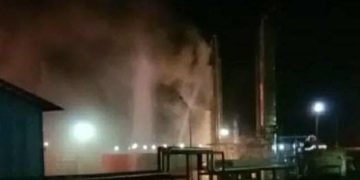 Dugaan Kebocoran di PT GASUMA Sokosari, Semburan/Kepulan Terlihat Pada Malam Hari
