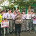 Police Go To School, Satlantas Polres Langkat Ajak Siswa Ciptakan Budaya Tertib Lalu Lintas