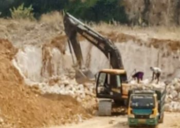Lagi Dan Lagi Tambang Batu Kapur Di Duga Tak Mengantongi izin Di Kecamatan Rengel, Kabupaten Tuban, Bebas Beroperasi