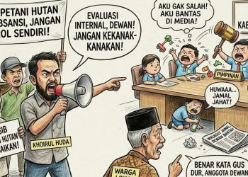 *Pimpinan Dewan Lamongan Seperti Anak TK.*