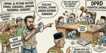*Pimpinan Dewan Lamongan Seperti Anak TK.*
