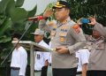 Kapolres Langkat Jadi Pembina Upacara di Yayasan Pendidikan Putra Jaya Jabal Rahman, Berikan Motivasi dan Edukasi Kamtibmas kepada Pelajar
