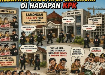 *Hebatnya kabupaten Lamongan di hadapan KPK* .