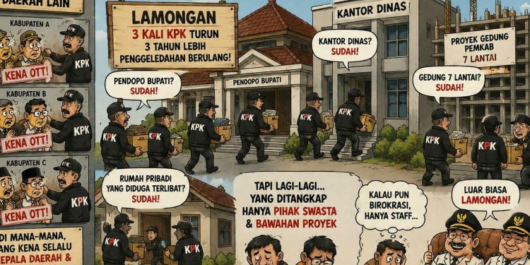 *Hebatnya kabupaten Lamongan di hadapan KPK* .