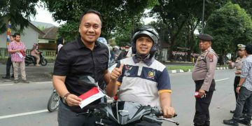 Polres Langkat Bagikan 500 Bendera Merah Putih, Bangkitkan Semangat Kemerdekaan di Tengah Masyarakat