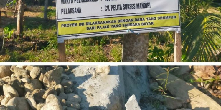Kinprojamin,” Akan Laporkan Proyek 12 MIlyar Ke Kajati Ruas Jalan Jaling Kajuara Belum PHO Sudah Hancur Di Kabupaten Bone.