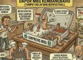 *Belatung di ompreng kembangbahu Lamongan.*
