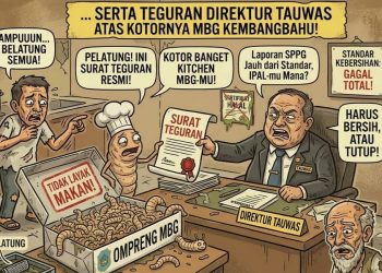 *Direktur Tauwas Harus Beri Surat Teguran ke SPPG Berbelatung di Lamongan.*