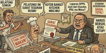 *Direktur Tauwas Harus Beri Surat Teguran ke SPPG Berbelatung di Lamongan.*