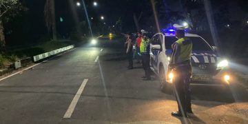 Patroli Blue Light Sat Samapta Polres Langkat Cegah Geng Motor hingga Kejahatan Jalanan