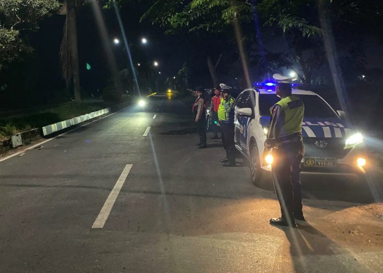 Patroli Blue Light Sat Samapta Polres Langkat Cegah Geng Motor hingga Kejahatan Jalanan