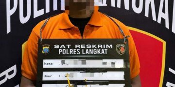 Polres Langkat Tangkap Tujuh Pelaku Pencurian Disertai Kekerasan di Empat Lokasi, Dua Senjata Tajam dan Dua Sepeda Motor Diamankan