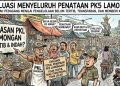 *Perlu Evaluasi Menyeluruh Penataan PK 5 Lamongan.*