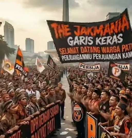 *Sekitar Seribu Masa Aksi Demo Dari Berbagai Aliansi Padati Halaman Kantor MPR/DPR RI Jakarta*