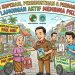 *Dinas perdagangan Lamongan aktif pembinaan pedagang kaki lima (PK5).*